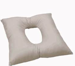 Cuscino antidecubito con foro